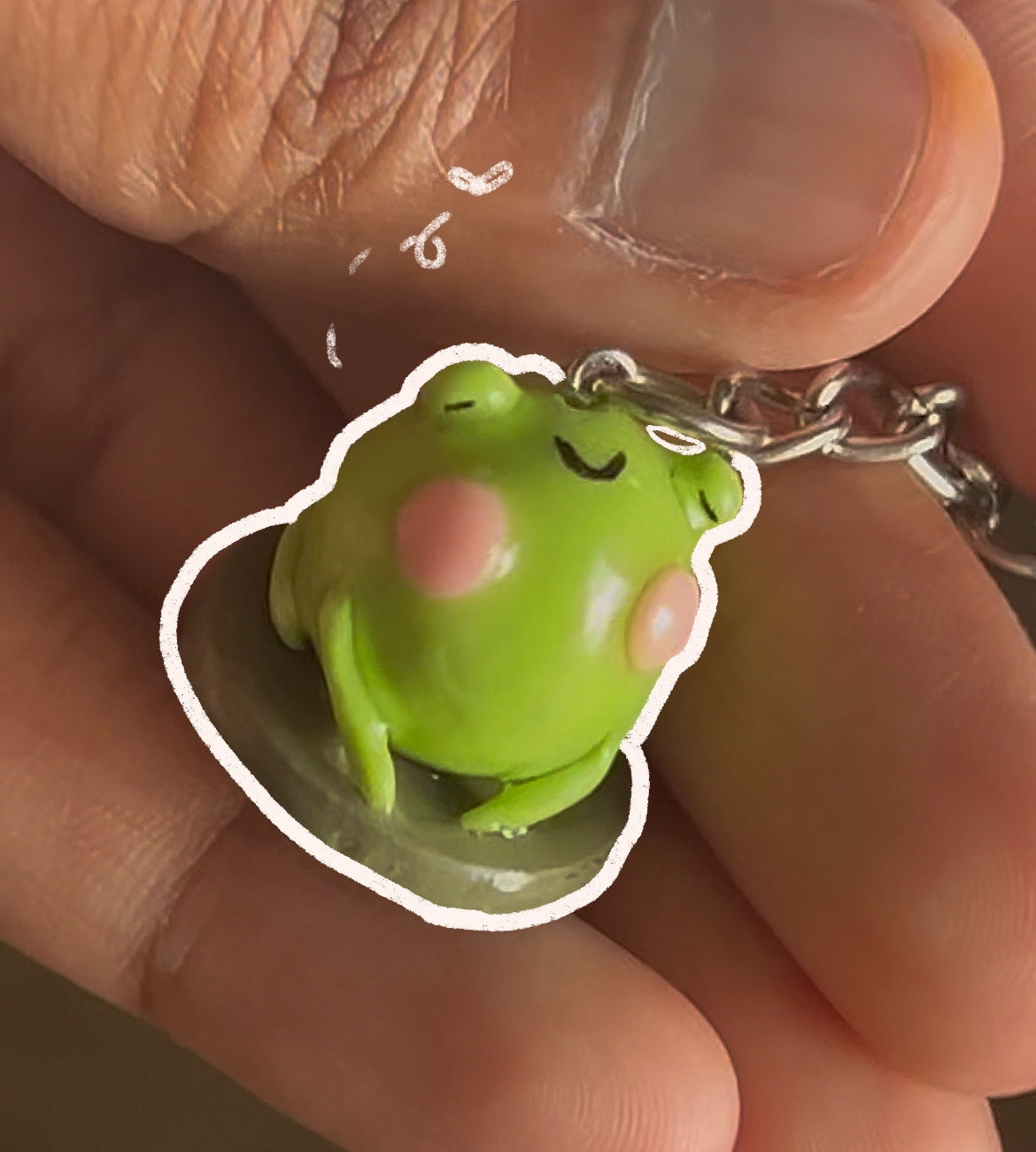 Frogbun Keychain