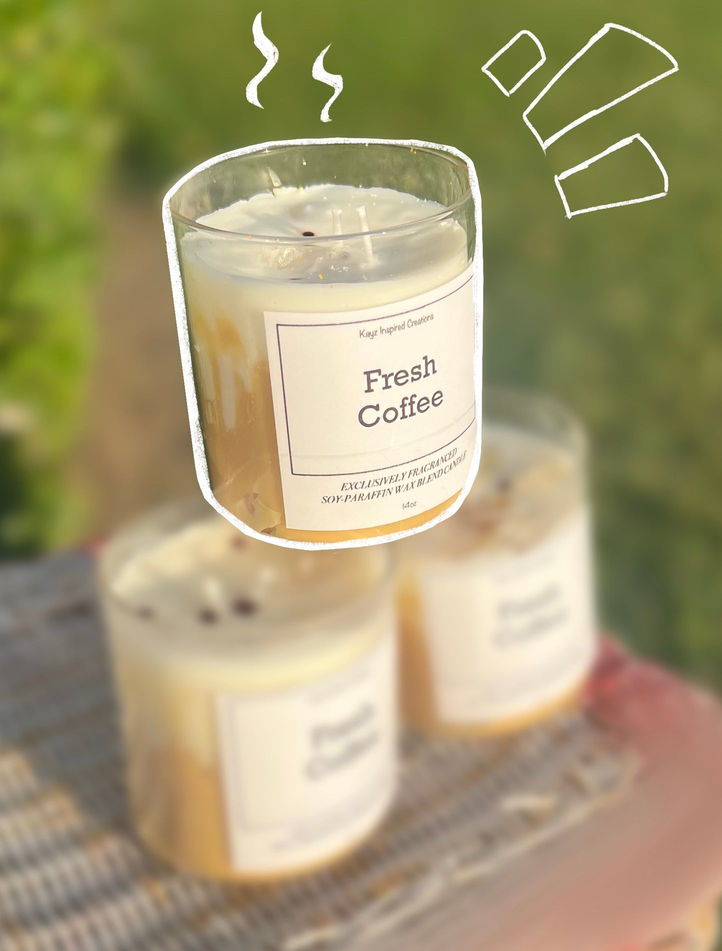 Fresh Coffee Scented Candle