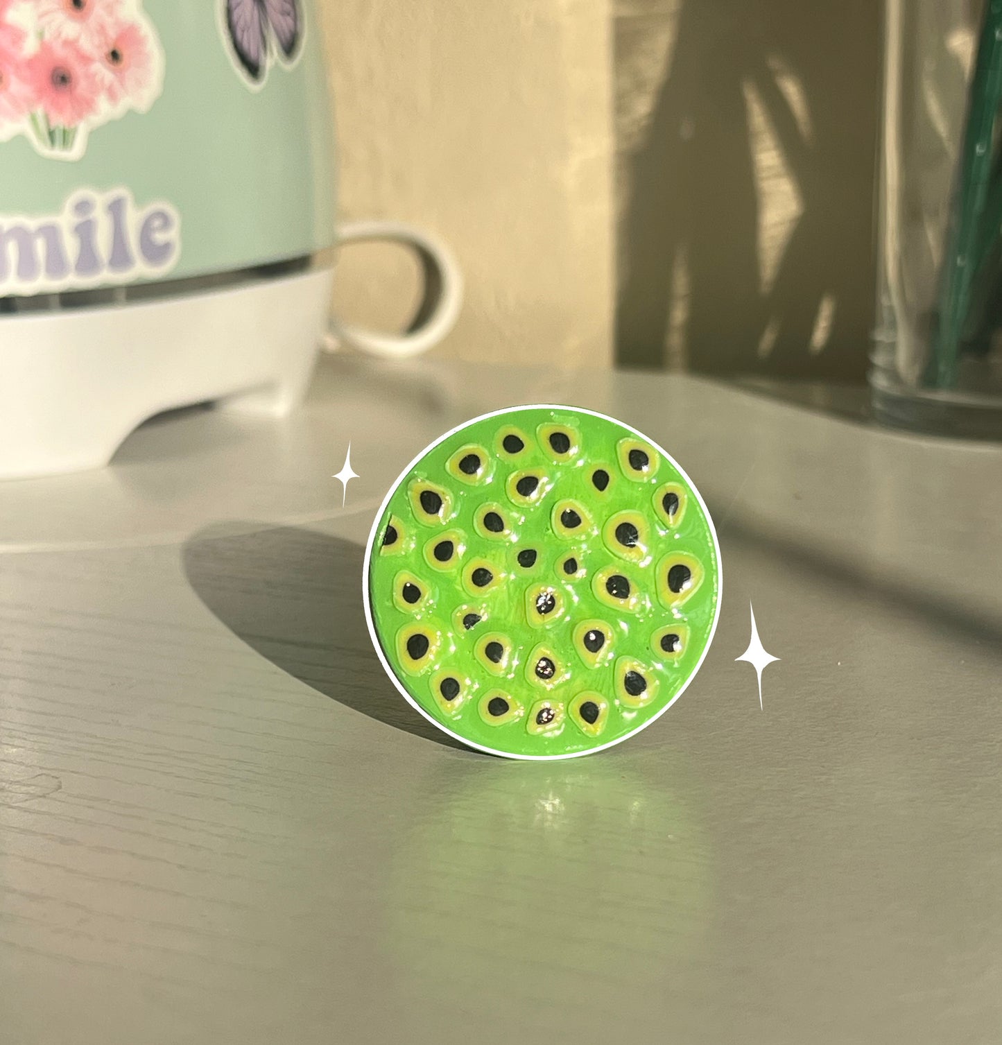 Avocado Ceramic Popsocket
