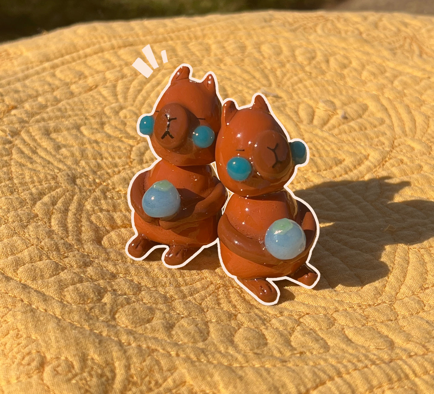 Blueberry-Bara Desk Friend