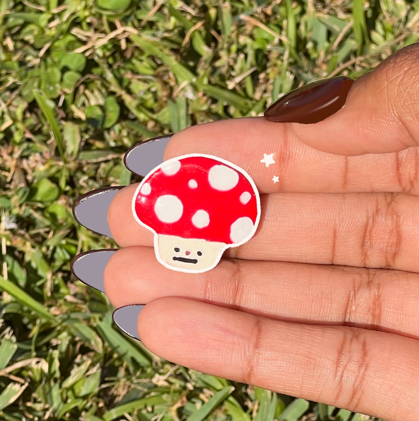 Mini Mushroom Magnets