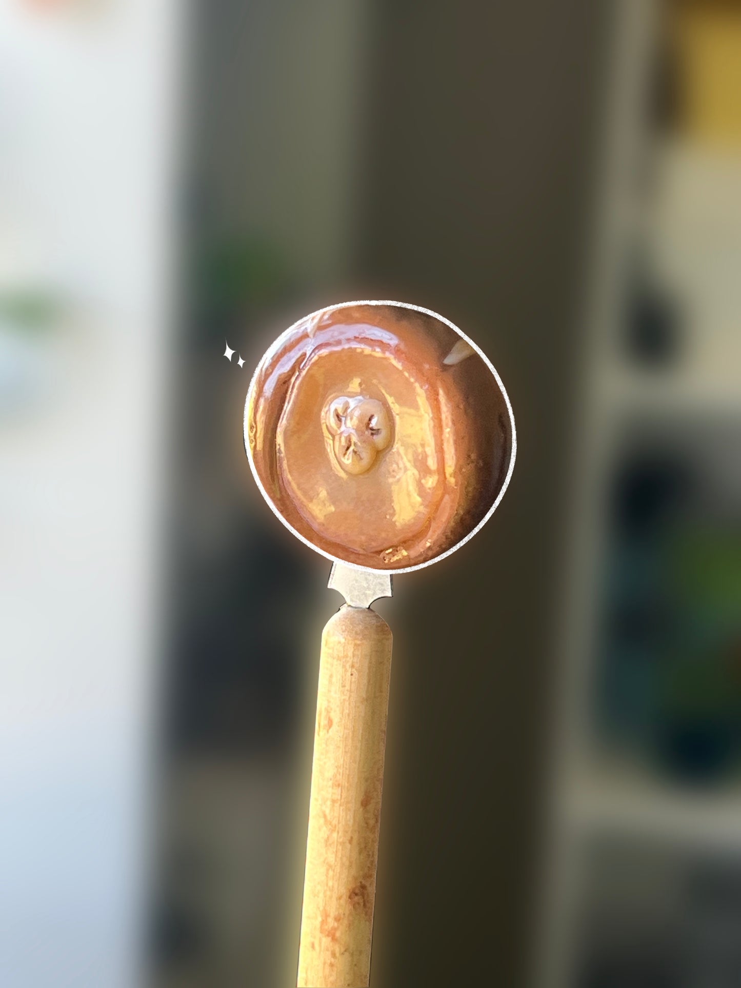 Banana Bread Worry Stone (Magnetic)