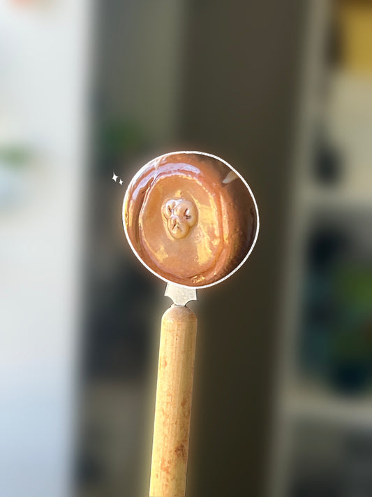 Banana Bread Worry Stone (Magnetic)