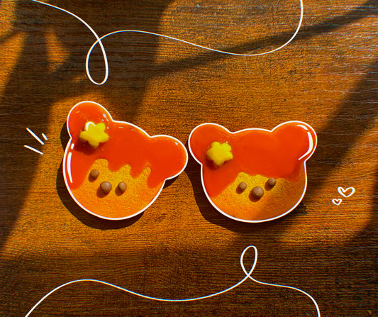 Bear Pancake Pins