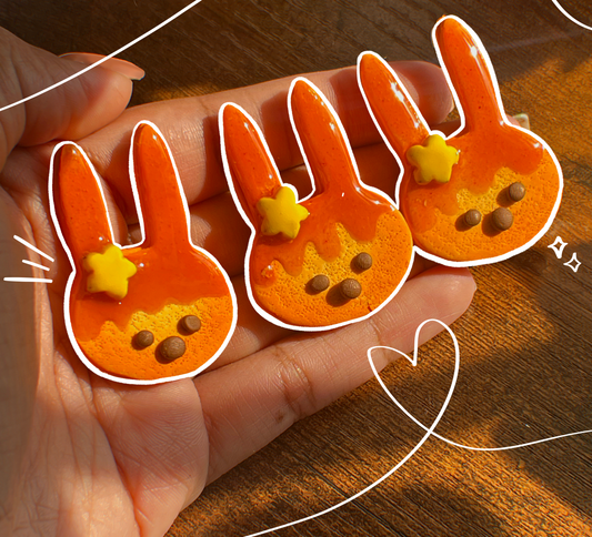 Bunny Pancake Pins