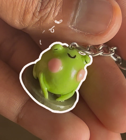 Frogbun Keychain