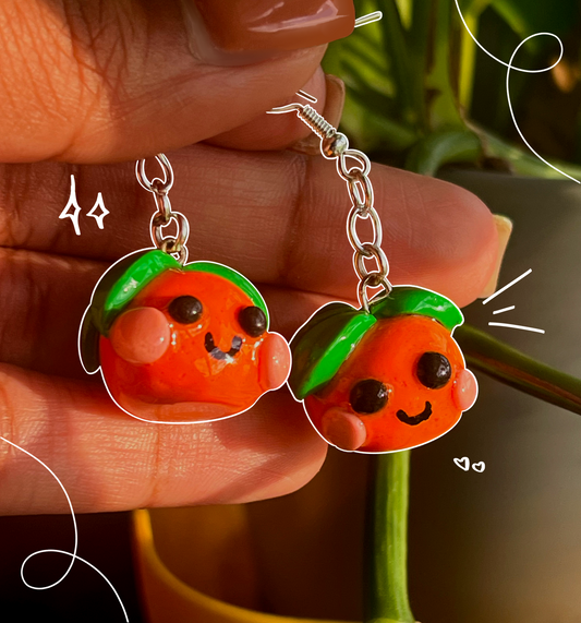 Sweet Orange earrings