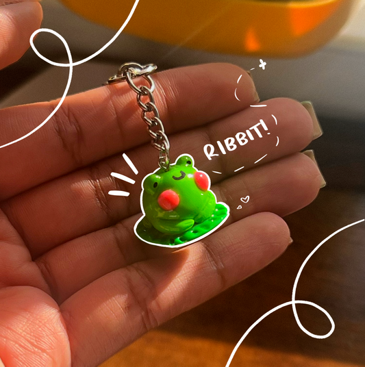 Frogbun Keychain