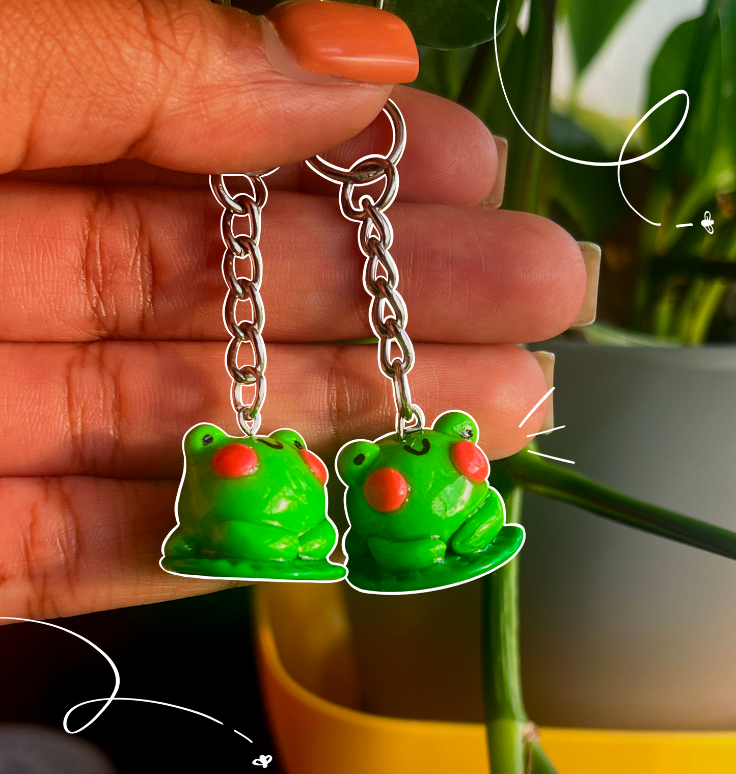 Frogbun Keychain