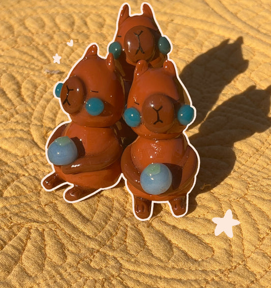 Blueberry-Bara Desk Friend