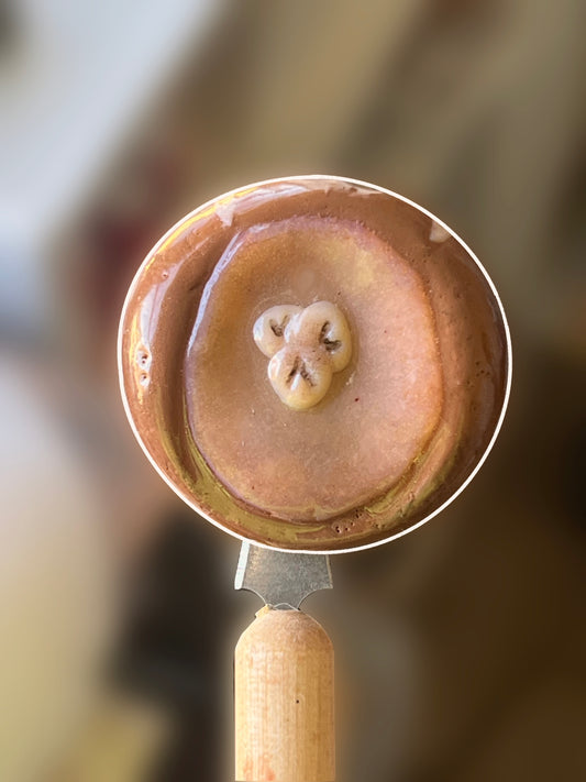 Banana Bread Worry Stone (Magnetic)