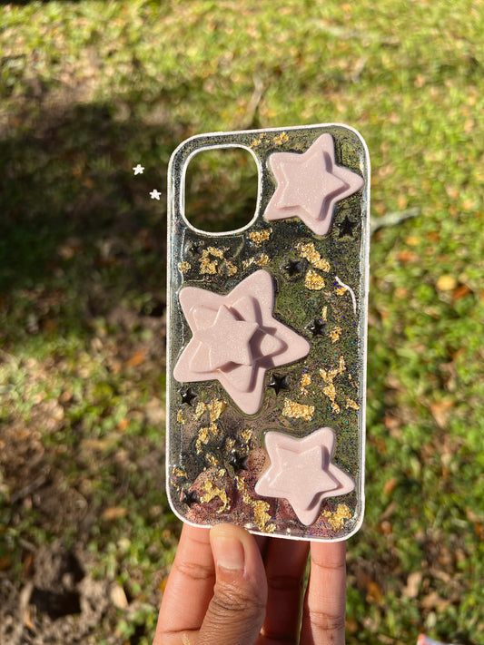 "Rockstar" Spinning Resin Phone Case
